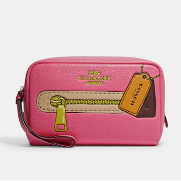 Coach - CH731 - Dempsey Boxy Cosmetic Case 20 with Troupe L'Oeil Print - Picture 6 of 7